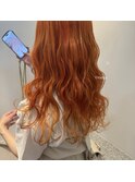 ヘアセットヘアアレンジ前髪カットトリートメントインナーカラー