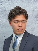 メンズオンリーサロン 創 立川&nbsp;ビジネス×ツーブロック×パーマ×フェード