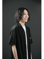 ガビーヘアルーブ(gabi hair LOOB) 波巻きスパイラルパーマツーブロックツイストパーマメンズヘア