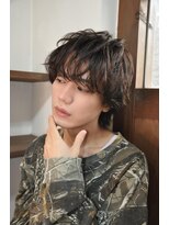 ヨロ(YoLo.)&nbsp;ウルフ×ゆるめパーマ　担当川角