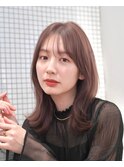大人鎖骨下ミディアム『上品な顔まわり×くびれミディアム』