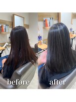 ミラバイケンジ 藤沢(Mira by KENJE)&nbsp;白髪ぼかし　脱白髪染め　【藤沢　藤沢駅】