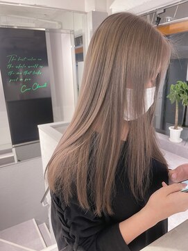 エリオ クペウ(aillo. cope'u) ミルクティーベージュ