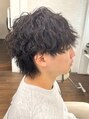 ヘアアンドビューティ ガーデン ベルモール店(HAIR AND BEAUTY GARDEN)&nbsp;マッシュウルフとも相性の良いメンズパーマをご提案[白髪染め]