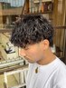 パーマを継続するなら☆カット+波巻きorシャドウパーマ+トリートメント MEN'S