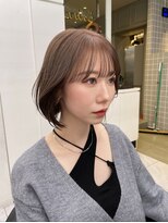 アイズ 横浜(IS)&nbsp;横浜/切りっぱなしボブ/顔周りカット