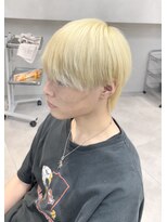 プルーブトウキョウ 渋谷(PROVE TOKYO)&nbsp;抜きっぱブロンドメンズマッシュ