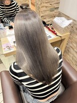 グレースバイハピネス(grace by happiness) 髪質改善 顔周り小顔レイヤー グレージュ 韓国風巻き 前髪 学割