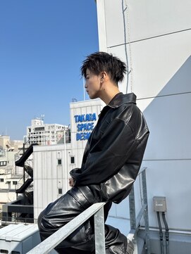 キング(K!ng) 縮毛矯正髪質改善ハイライトレイヤーカット枚方美容室エクステ