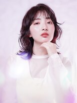 ピークアブー アヴェダ ギンザシックス(PEEK-A-BOO AVEDA GINZASIX) ウルフヘア　ウルフレイヤー　顔まわりレイヤー　ウルフパーマ