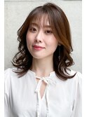ワンカール艶感デジタルパーマ愛され外ハネボブ