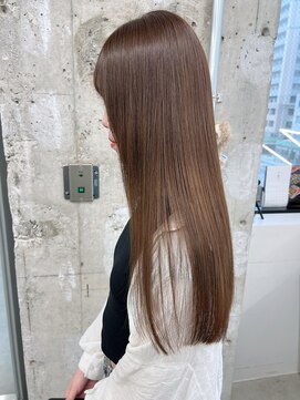 ネウィ 天王寺(newi) ショコラブラウン/とろみストレート