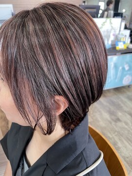 ヘアメイク アージュ 新宮店(HAIR MAKE age) 白髪ぼかしハイライト
