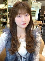 グランド(GRAND) レイヤー内外ミックス顔周りカット髪質改善透明感カラー20代30代