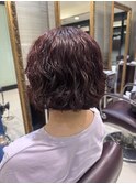 ボブパーマミックスパーマミニボブパーマスタイル