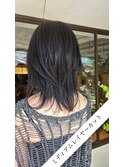 ミディアムレイヤー　レイヤーカット　近鉄八尾　八尾