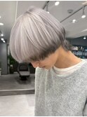 ホワイトシルバー×ブラック