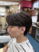 こきんちゃん&nbsp;刈り上げない毛流れセンターパート