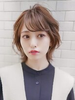 ギークス(GEEKS)&nbsp;【GEEKS渋谷】伸ばしかけ/ミディアムレイヤー/秋冬カラー/ウルフ