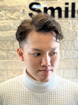 スマイルヘアー 北浦和二号店(Smile hair)の写真/[北浦和東口徒歩2分/平日21時30分まで]清潔感のあるstyleで仕事もプライベートもお洒落に[カット￥4200～]