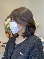 ザックジングウ 表参道(ZACC JINGU)&nbsp;ボブ/顔周りカット/ベージュ