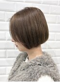 ブラウンボブ【ボブショートボブミニボブ切りっぱなしボブ】