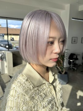 ノートエートル 西金沢(Nought etre) ホワイトカラー10代20代ブリーチカラー