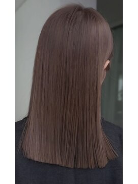 縮毛矯正+イルミナカラー+カット