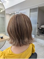 エイト ホワイト 札幌駅前店(EIGHT white)&nbsp;ハイライト×モカベージュ