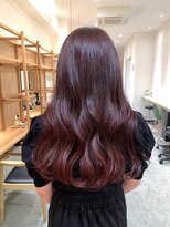 セイドット オモテサンドウ(Say. omotesando) Say.ロングレイヤーヘーゼルグレージュローズブラウン表参道青山