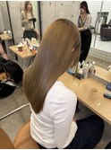 Ribbon Straight×艶感美容液care【表参道/縮毛矯正】