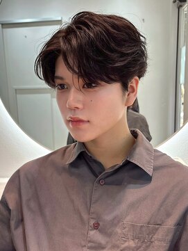 クィーンズガーデンバイケーツーギンザ(QUEEN’S GARDEN by K two GINZA) メンズ/フェザーパーマ/マッシュショート