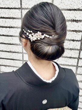 バサラ 横浜駅前店(VASARA) 横浜/留袖ヘア/アップスタイル/和装ヘア/タイトヘア