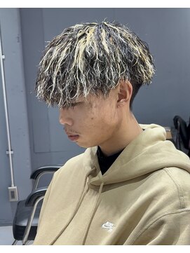 ハイプ(HYPE) フェザーパーマ/センターパート/シャドウパーマ/眉毛