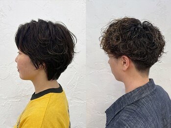 エルズ 大宮店(ailes)の写真/初めてのパーマもお任せ！セットをするだけで雰囲気UP！◎[大宮/大宮ショート/ボブ/学割U24/MEN'Sパーマ]