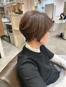 アンユヘアー 与野駅前店(unu.hair) [30代40代50代60代]ショート/白髪ぼかし/髪質改善