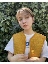 ソレル 用賀(sorel) ショートボブ×ビーチベージュ