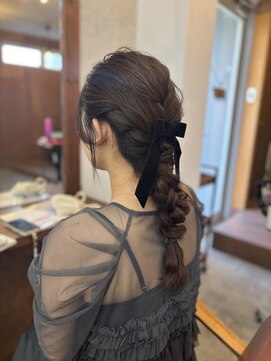 ヘアメイク デザート(HAIR MAKE DESART) 木村法子【ヘアセット×編み下ろし】