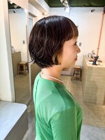 ハル ヘアスタジオ(haRu hair studio) ショートボブパーマ