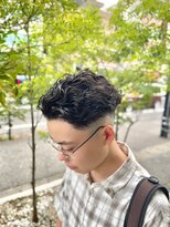 アレーズバイベニボンズ(Alaise by Beni,Bond's)&nbsp;リバースパーマ×メンズヘア