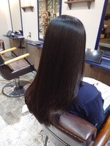 オーストヘアーフィガロ 本通り店(Aust hair Figaro)&nbsp;艶髪縮毛矯正×レイヤースタイル