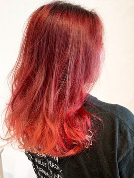 リトルカモジマ バイ ヴィーヴル(little kamojima by BIVRE) パッションレッド × サーモンピンク by shiho