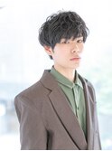 波巻き/ハイライト/マッシュパーマ/ウルフ/銀座