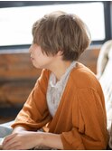 ミルキーベージュフェミニンショートボブ【成瀬、長津田】