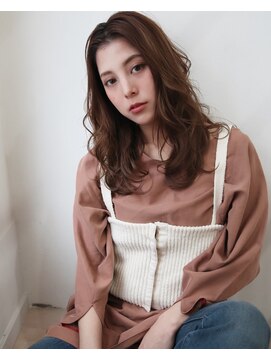 リコ(Lico) アンティークショコラブラウン×ミディアムラフウェーブ