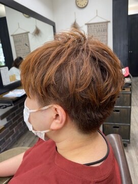 アミュゼ デフィ(amuser defi) ショート+ハイライトカラー/20代/30代/40代