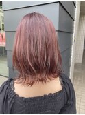 くびれボブ × うる艶ラベンダー