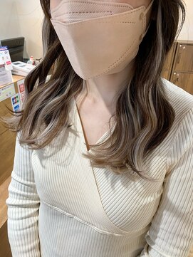 アンククロス 表参道(ANKH CROSS) インナーカラー エクステ24枚