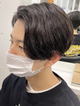 バイフィフス 原宿/表参道(by fifth) センターパート/ツーブロマッシュ/ニュアンスパーマ