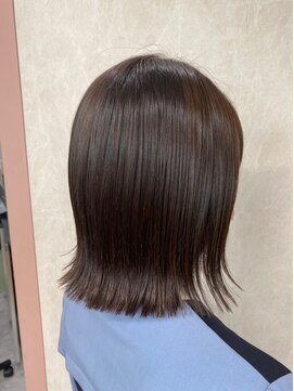 カームバイリコ 学芸大学(calm by liko) 美髪/大人かわいい/こなれミディ/サンドベージュ[学芸大学]